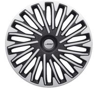 4 Enjoliveurs Michelin Nvs 2022b Noir Aspect Poli 14 Pouces