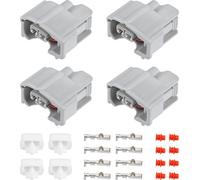 4 Ensemble 2 Broche NO.9098011875 Fuel Injecteur Connecteur Adaptateur pour Toyota
