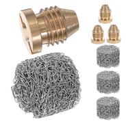 4 Ensemble Buse de Mousse 1, 1mm en Métal pour Lavage Auto