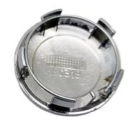 4 ensembles 63mm compatible pour Dodge roue centre moyeu capuchon voiture style emblème Auto jantes enjoliveurs couverture accessoires(Silver)