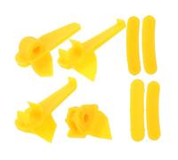 4 Ensembles Insert de Machine à Pneus de Voiture, en Plastique | Accessoire pour Montage et Démontage, Adapté à Plusieurs Tailles de Roue, Usage Atelier ou Garage