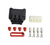 4 ensembles Kit de connecteur de prise de bobine d'allumage adapté for Toyota Fit for Lexus for Camry for Yaris 4 broches connecteur électrique étanche ensemble de prise 90980-11885 pièces automobiles