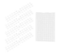 4 Ensembles Plaque de Couleur pour Ongles Ronde, Carte | Présentation de Manucure, Comparaison Rapide des Teintes, Organisation du Vernis, pour École et Formation