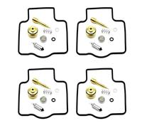 4 ensembles pour Y&amaha YZF600R 2000-2007 YZF 600 R kits de réparation de reconstruction de carburateur joint de chambre joint siège de soupape carburateur Diaphragme