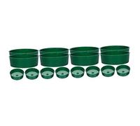 4 Ensembles Tamis De Jardinage Outils De Filtrage pour Séparation De Matériaux Coarse Pratiques Durables pour Compost Plantes 4 Pièces * 4
