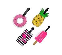 NOVAGO Étiquette Bagages, Valise, Sac à Dos, Porte adresse Fantaisie (Lot de 4)