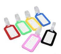 4 étiquettes d'identification de valise faciles à écrire sur les étiquettes de bagages pour identification personnelle pendant le voyage