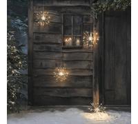 4 Étoiles Polaires Lumineuses à LED Bicolores