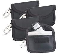 4 étuis de protection RFID pour clés de voiture [Semptec]