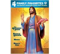 4 Family Favorites: The Greatest Adventure Stories From The Bible [Dvd] Boxed