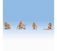 4 Femmes en bronzage-HO-1/87-NOCH 15851