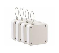 4 ferme-portes automatiques avec cordon coulissant - coloris blanc [AGT]