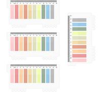 4 Feuilles 800pcs Onglets Adhésifs,Post It Marque Page,Marque Page Collant,Onglets Autocollants Onglets D'indexation Onglet Adhésif D'indexation Pour La Lecture Notes Livres Classement