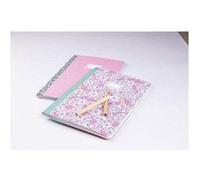 4 feuilles de tissu adhésif Apli A4 assortiment de motifs rose Rose