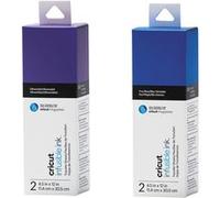 4 feuilles de transfert pour Mug Press - Violet + Bleu Multicolore G