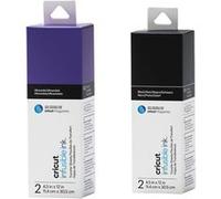 4 feuilles de transfert pour Mug Press - Violet + Noir Multicolore G