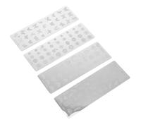 4 Feuilles Plaque de Stamping Ongles Fleurs et Ailes | Modèle pour Débutants, Usage Facile à Domicile, Ambiance Festive Noël, Finition Argentée, Manucure Créative
