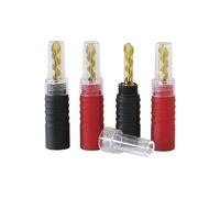4 fiches bananes dynavox rouges noirs avec capuchons 203331