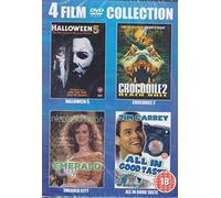 4 Film Collection - Halloween 5 / Crocodile 2 / Emerald City / All In Good Taste