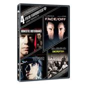 4 Film Favoris : John Travolta (Troubles domestiques, Face/Off, la Fille du Général, Swordfish) par Warner Home Video