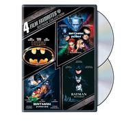 4 Film Favorites: Batman Collection (Batman / Batman Forever / Batman and (DVD)