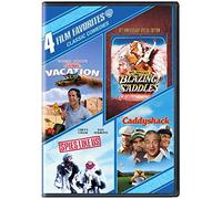 4 Film Favorites: Classic Comedies: National Lampoon's Vacation / Blazing Saddles / Spies Like Us / Caddyshack