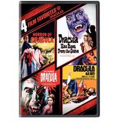 Draculas: 4 Film Favorites - Horror Of Dracula / Dracula Has Risen From The Grave / Taste The Blood Of Dracula / Dracula A.D. 1972 (2dvd)