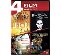 4 Film Favourites: Life of Pi / Black Swan / The Descendants / Crazy Heart