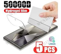 4 Film Hydrogel Protection Ecran Pour Samsung, Smartphone: Galaxy S25 Ultra