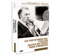 4 films de Federico Fellini : Les Feux du music-hall + I Vitelloni + Juliette des esprits + Prova d'orchestra
