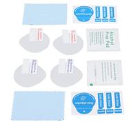 4 Films de Protection pour lentilles VR pour 2, protecteurs d’écran Anti-Rayures et Anti-poussière, Couvercle de lentille pour Lunettes VR en TPU Anti-Sueur avec kit