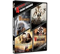4 Films Favoris : Aventures - Pack (Vikings - Pirates - King Maker - Opération Varsovie)