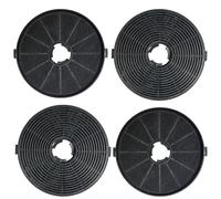 4 Filtres à Charbon Actif Compatibles avec Respekta MIZ6000, CH21060SBZ, CH21060WBZ, CH22010SBZ et CH22010/90WBB, Filtre Odeur à Recirculation Pour Hotte