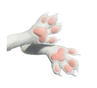 4-Finger Beast Paws with, 3D Pads Furry Claw Gloves Fursuit