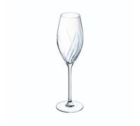 4 flûtes 24 cl Swirly - Cristal d'Arques