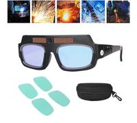 4 Gafas De Soudeur, Mascara De Soudure Pour Protéger Les Yeux, Lentilles Pour Le Soudage, Lunettes De Sécurité Pour Le Travail