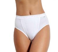 2 Gaines Slips Femme Sloggi Culotte Coton Stretch Article Contrôle Tai