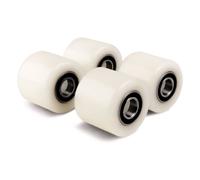 4 galets de transpalette (kit de 4, 70x60x20mm) galet de charge en nylon/roue avec roulements à billes alésage: charge max: 450kg
