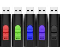 4 GB USB 2.0 Flash Drive-High Speed Swivel Flash Drive-Storage U Disk-Good Gift (5 Colours: Red,Green,Black,Blue,Purple)
