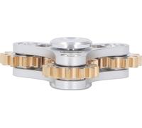 4 Gears Fidget Bearing Toy réducteur de stress jeu d'anxiété laiton pour enfants adultes argent