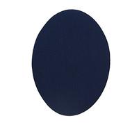 4 Genouillères thermocollantes couleur Bleu marine clair. Coudières pour protéger vos vêtements et réparer pantalons, vestes, pulls, chemises. 16 x 10 cm.