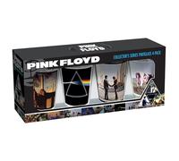 4 Gläser Pink Floyd Album Covers