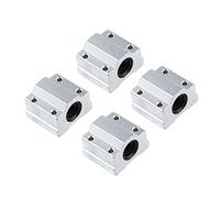 4 glissières à roulement à Mouvement linéaire, modèle SCS8UU-SCS25UU, Longueur 8-25 mm, principalement utilisées for Les pièces CNC, Les pièces d'imprimante 3D, Les Machines-Outils de précision. (Siz