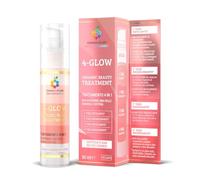 4-GLOW ORGANIC BEAUTY TREATMENT, traitement en 4 étapes pour une peau rayonnante et étendue, 50 ml