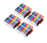 4 Go Encres Lot de 6 Cartouches d'encre compatibles avec Epson T2438 (série 24XL) pour imprimantes Epson Workforce (24 encres)