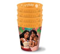 Procos 97210 Moana Lot de 4 gobelets réutilisables 250 ml