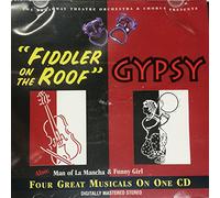 4 Great Musicals: Fiddler on the Roof, Gypsy, Man of La Mancha, Funny Gir