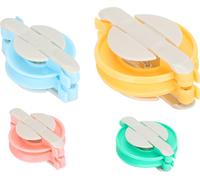 4 Größen Pompom Maker Plastik DIY Flusen -Kugel -Webennadelstrickwerkzeuge Set Set