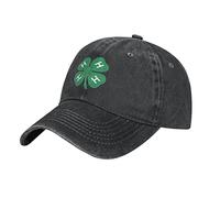 4-H Clover Bonnet De Golf Unisexe Casquettes Retro Chapeau Hommes pour Course À Pied Femme Homme