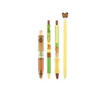 4-Happy Stylo gel lisse à séchage rapide pour étudiants Journal alimentaire 0,5 mm